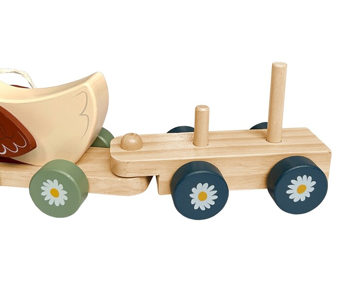 2Kids Toys Tahací Hračka kachní rodina 6 ks 2Kids Toys Tahací Hračka kachní rodina 6 ks