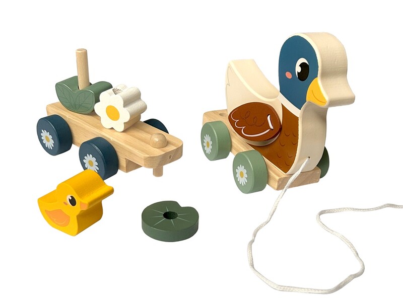 2Kids Toys Tahací Hračka kachní rodina 6 ks 2Kids Toys Tahací Hračka kachní rodina 6 ks