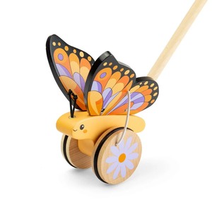 Bigjigs Toys Dřevěný jezdík motýlek 1 ks Bigjigs Toys Dřevěný jezdík motýlek 1 ks