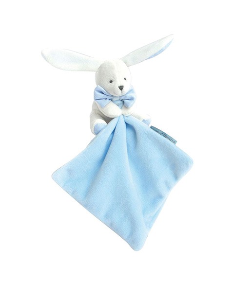 Doudou Modrý králíček s muchláčkem 10 cm 1 ks Doudou Modrý králíček s muchláčkem 10 cm 1 ks
