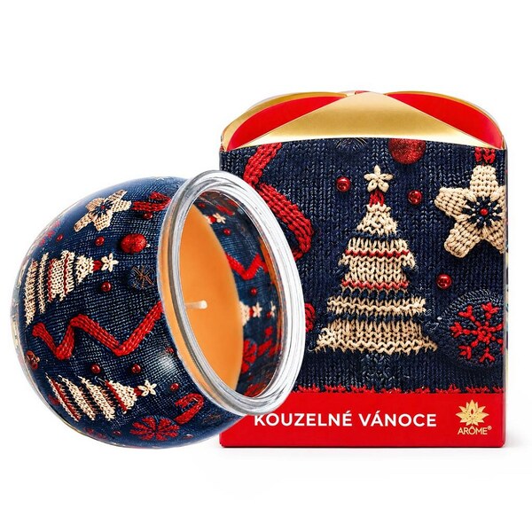 Arome Svíčka Kouzelné Vánoce marcipán 90 g