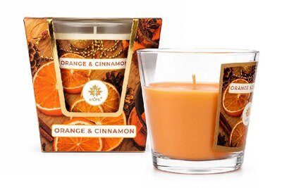 Arome Svíčka Orange & Cinnamon 120 g Arome Svíčka Orange & Cinnamon 120 g