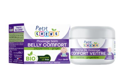 Petit Chene Belly Comfort Balzám pro spokojené bříško BIO 40 ml