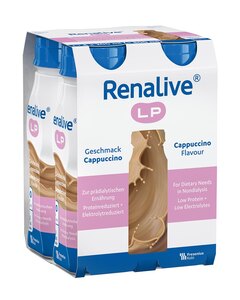 Renalive LP Drink Cappuccino 4x200 ml Renalive LP Drink Cappuccino 4x200 ml