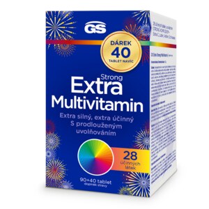 GS Extra Strong Multivitamin 90+40 tablet Dárkové balení GS Extra Strong Multivitamin 90+40 tablet Dárkové balení