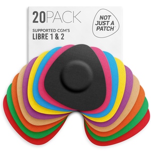 Not Just a Patch Náplast k senzorům Freestyle/Medtronic/ multicolor 20 kusů Not Just a Patch Náplast k senzorům Freestyle/Medtronic/ multicolor 20 kusů
