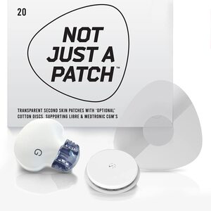 Not Just a Patch Náplast k senzorům Libre/Medtronic Guardian transparentní 20 kusů Not Just a Patch Náplast k senzorům Libre/Medtronic Guardian transparentní 20 kusů