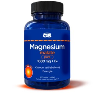 GS Magnesium Malate Pure 1000 mg + B6 100 tablet