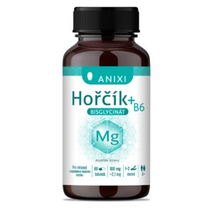 Anixi Hořčík bisglycinát + B6 60 tobolek