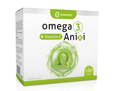 Anixi Omega 3 + Vitamin E 180 kapslí
