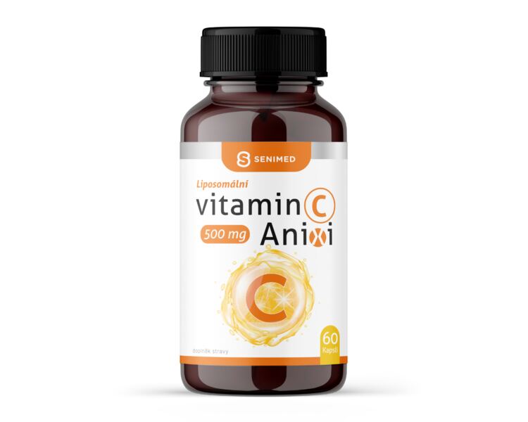 Anixi Vitamin C 500 mg 60 kapslí Anixi Vitamin C 500 mg 60 kapslí