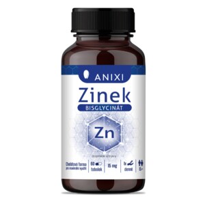 Anixi Zinek bisglycinát 60 tobolek