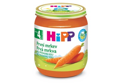 Hipp Zelenina BIO První mrkev 125 g Hipp Zelenina BIO První mrkev 125 g