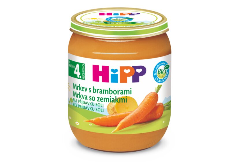 Hipp Zelenina BIO Mrkev s brambory 125 g