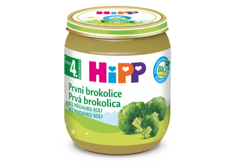 Hipp Zelenina BIO První brokolice 125 g