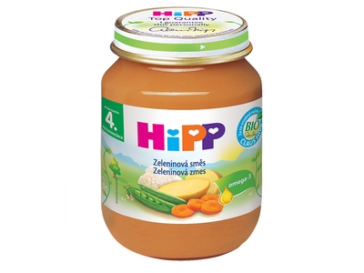 Hipp Zelenina BIO Zeleninová směs 125 g Hipp Zelenina BIO Zeleninová směs 125 g