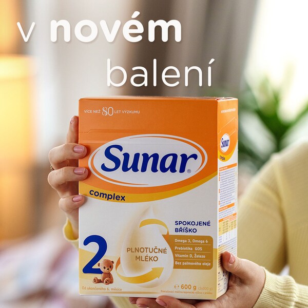 Sunar Complex 4 batolecí mléko 600 g