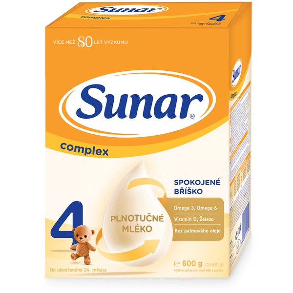 Sunar Complex 4 batolecí mléko 600 g