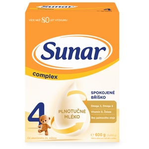Sunar Complex 4 batolecí mléko 600 g