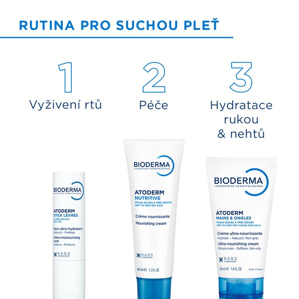 Bioderma Atoderm Nutritive krém 40 ml Bioderma Atoderm Nutritive krém 40 ml