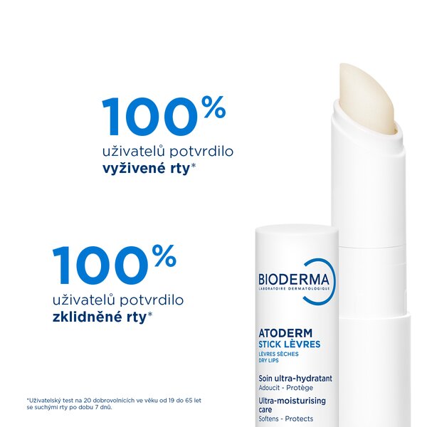 Bioderma Atoderm tyčinka na rty 4 g Bioderma Atoderm tyčinka na rty 4 g