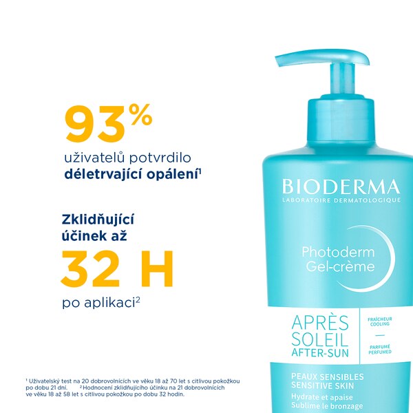Bioderma Photoderm After sun gel-krém po opalování 500 ml Bioderma Photoderm After sun gel-krém po opalování 500 ml