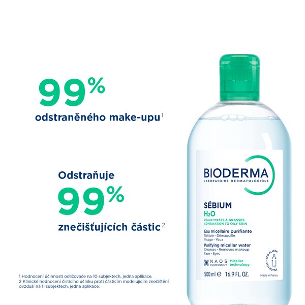 Bioderma Sébium H2O micelární voda 250 ml