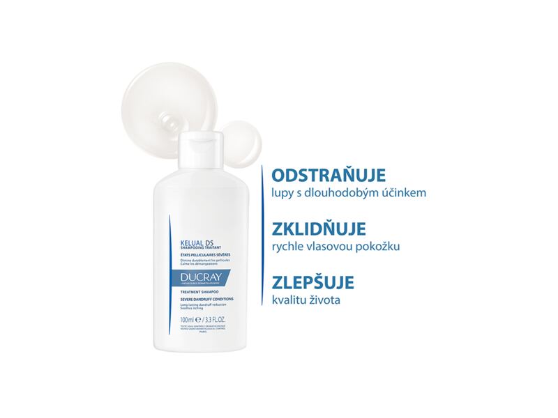 Ducray Kelual DS Šampon proti lupům 100 ml