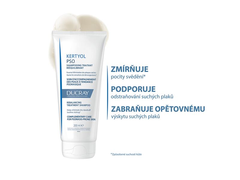 Ducray Kertyol P.S.O. keratoredukční šampon 200 ml