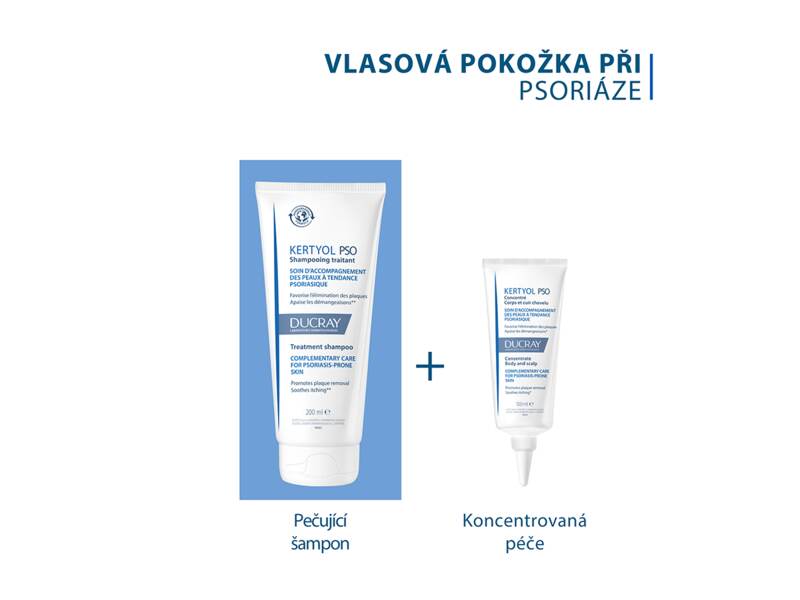 Ducray Kertyol P.S.O. keratoredukční šampon 200 ml Ducray Kertyol P.S.O. keratoredukční šampon 200 ml