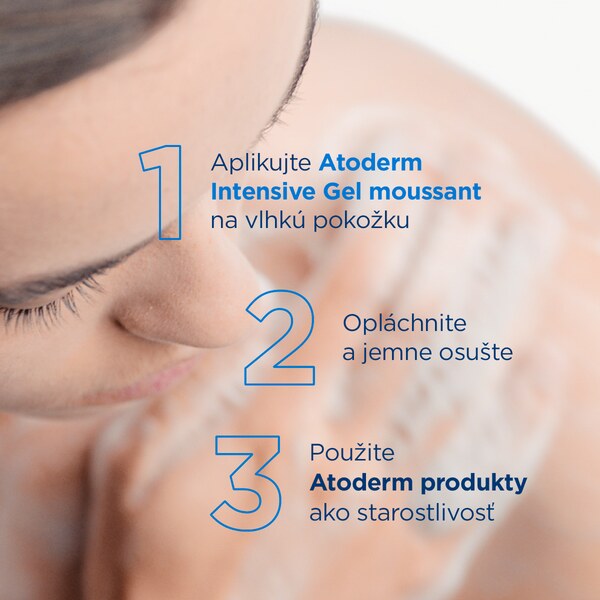 Bioderma Atoderm Intensive Moussant čisticí gel 1 l Bioderma Atoderm Intensive Moussant čisticí gel 1 l