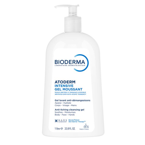 Bioderma Atoderm Intensive Moussant čisticí gel 1 l
