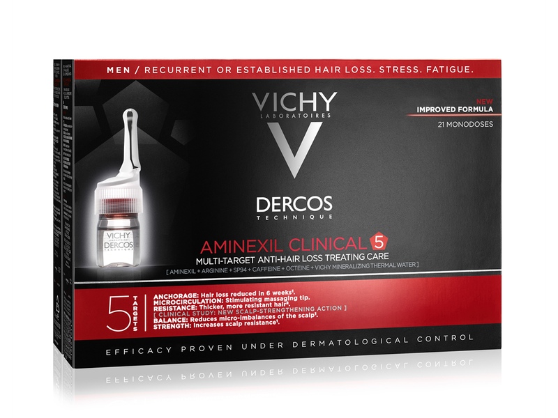 Vichy Dercos Aminexil Clinical 5 pro muže 21x6 ml
