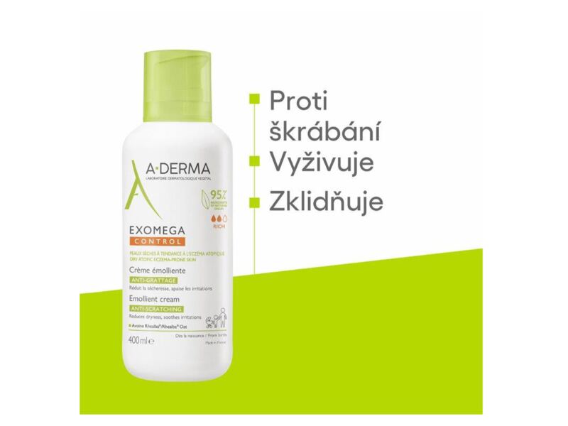 A-Derma Exomega Control emolienční krém 400 ml