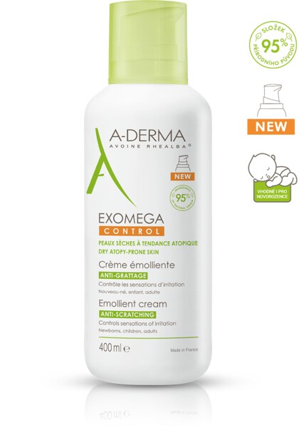 A-Derma Exomega Control emolienční krém 400 ml