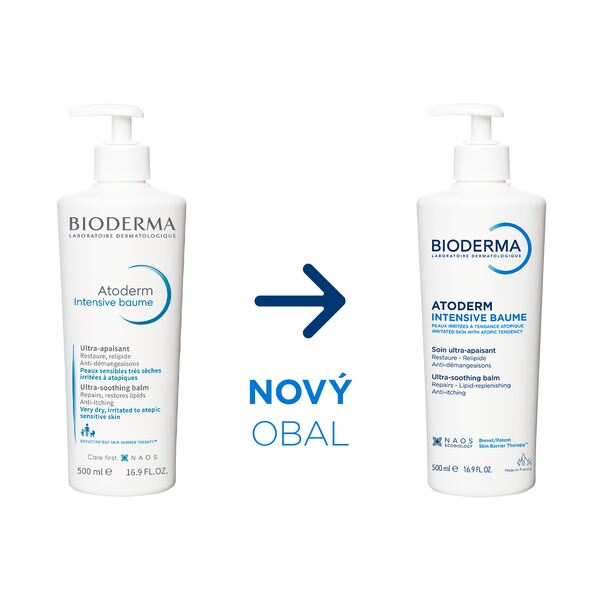 Bioderma Atoderm Intensive Baume zklidňující balzám 500 ml Bioderma Atoderm Intensive Baume zklidňující balzám 500 ml
