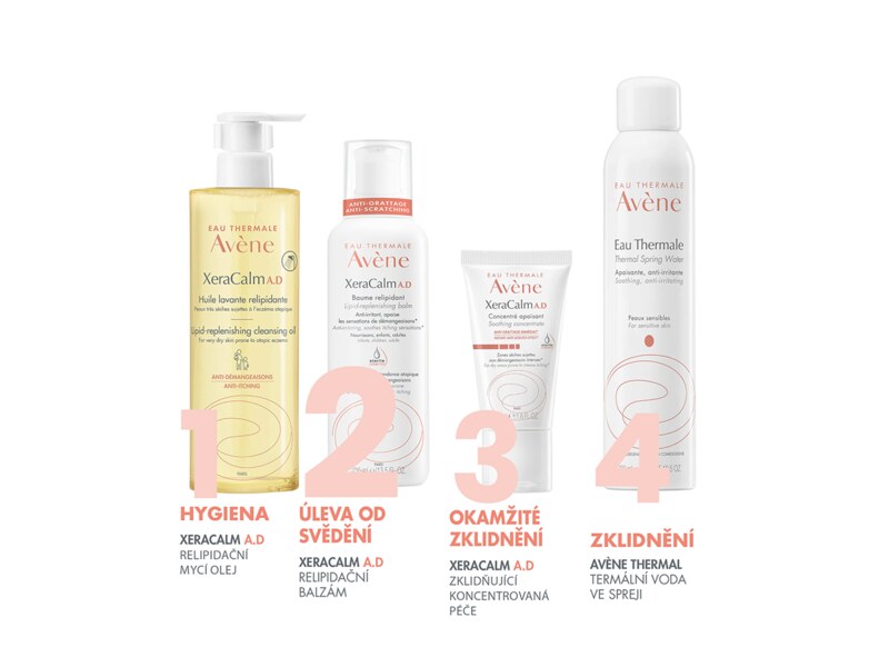 Avene XeraCalm A.D relipidační balzám 400 ml