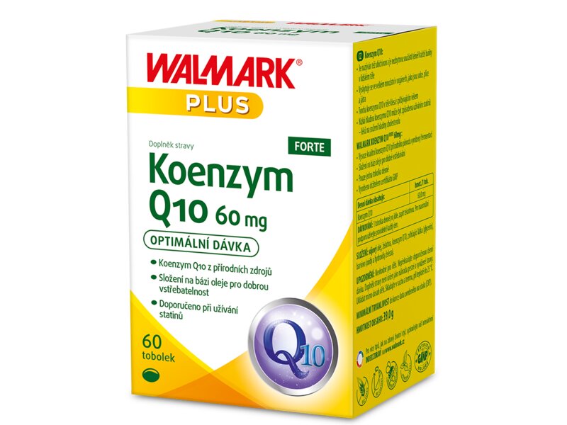 Walmark Koenzym Q10 Forte 60 mg 60 tobolek