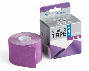 GM Kinesio tape 5 cm x 5 m fialový