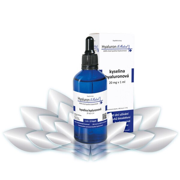 N-Medical Hyaluron 100% kyselina hyaluronová 100 ml