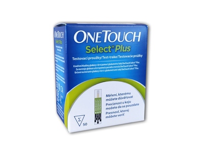 Testovací proužky One Touch Select Plus 50 ks