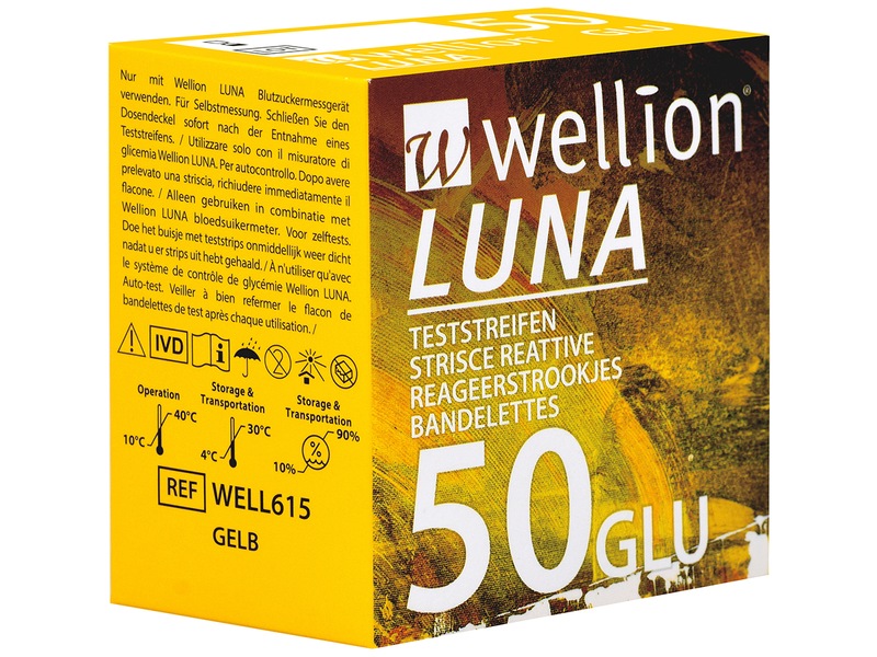 Testovací proužky Wellion Luna DUO 50 ks