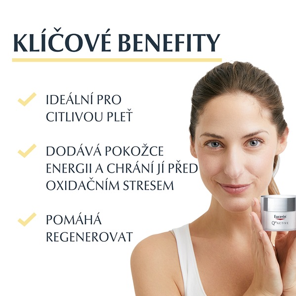 Eucerin Q10 Active denní krém 50 ml