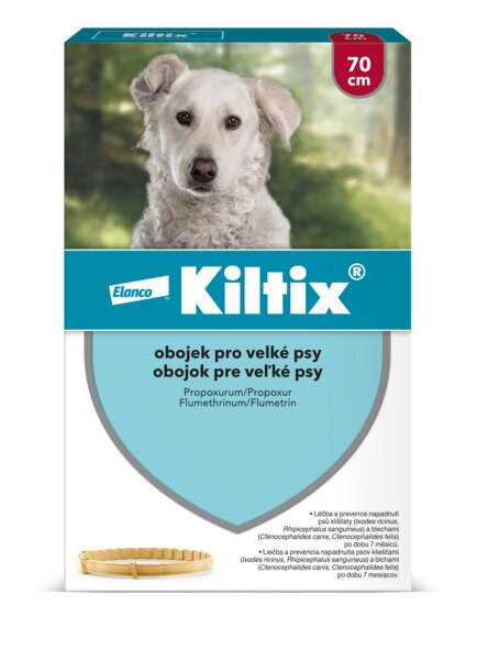 Kiltix obojek pro velké psy 70 cm