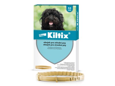 Kiltix obojek pro střední psy 53 cm Kiltix obojek pro střední psy 53 cm