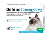 Dehinel pro kočky 230 mg / 20 mg 2 tablety