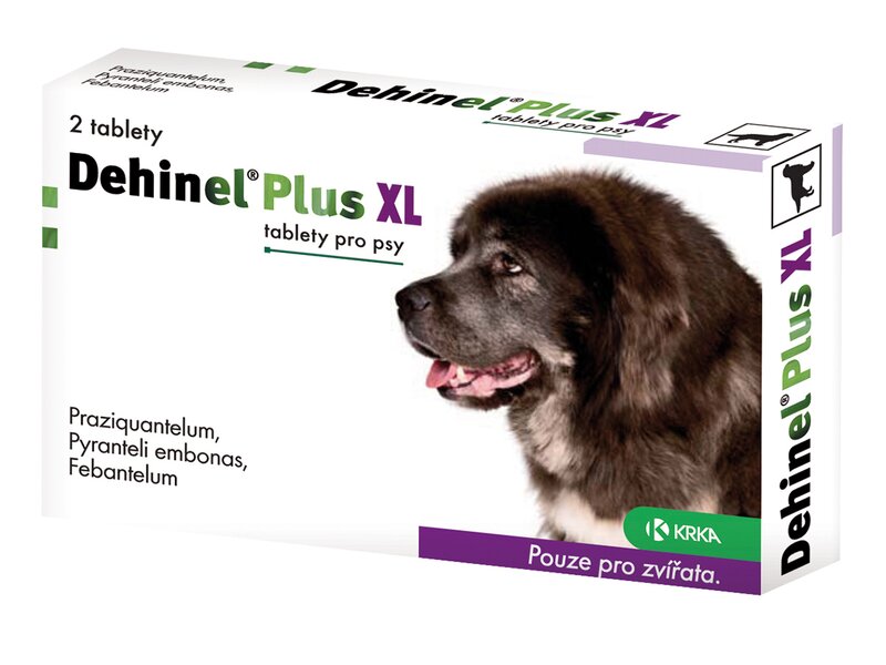 Dehinel Plus XL pro psy 2 tablety