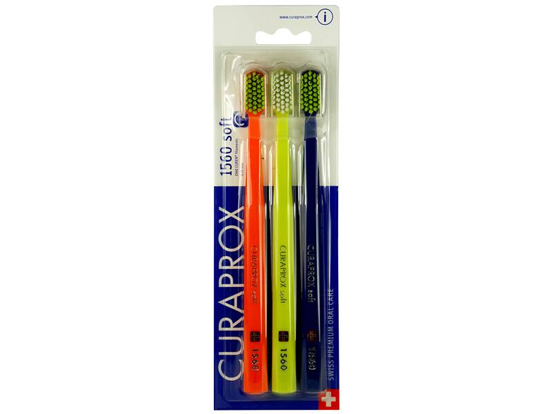 Curaprox CS 1560 Soft zubní kartáček 3 ks