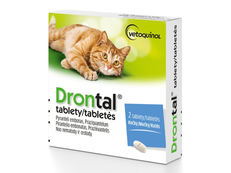 Drontal pro kočky 2 tablety