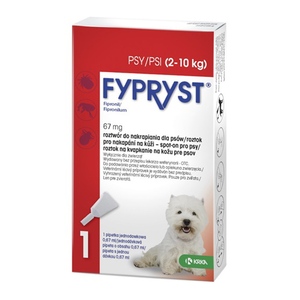 Fypryst spot-on pro psy (2-10 kg) 1x0,67 ml